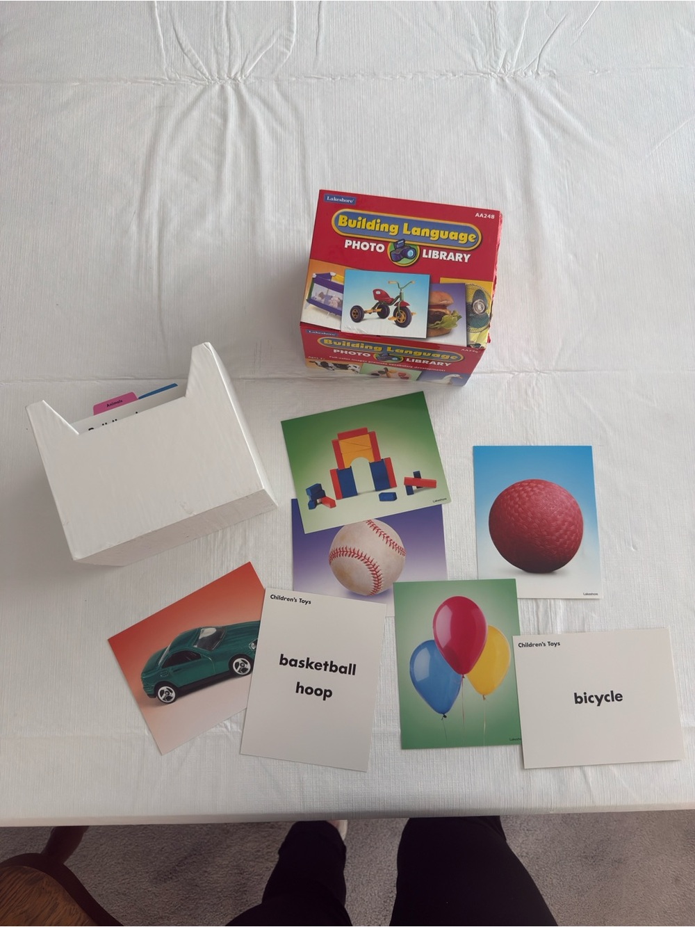 Lakeshore Building Language Photo Library Learning Cards